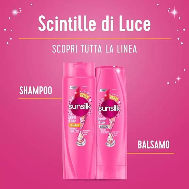 Sunsilk, Sampon Scintille di Luce, Sampon Anti-IncreTit Decurgator 810 ml Bax 6 buc.